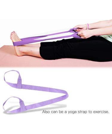 Weiyiroty Yoga Mat Sling - Portable Adjustable Yoga Mat Belt for Fitness Studios - Violet - Buy Online on GoSupps.com
