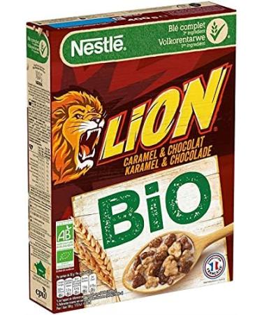  G n rique LION - Organic Cereal 400g: The delicious organic breakfast for an energy-filled day! - Pack of 3 - Buy Online on GoSupps.com