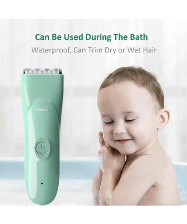 Baby Hair Clippers Ceramic Blade Kids Hair Trimmer Ultra-Quiet 2.0 Baby's Hair Trimmer IPX7 Water-Proof Kids Haircutter Fast Charging Long Battery Life. (Green) - Buy Online on GoSupps.com