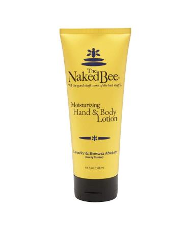The Naked Bee Moisturizing Hand & Body Lotion with Lavender & Beeswax Absolute  6.7 Ounce Lavender & Beeswax Absolute 6.7 Fl Oz (Pack of 1)