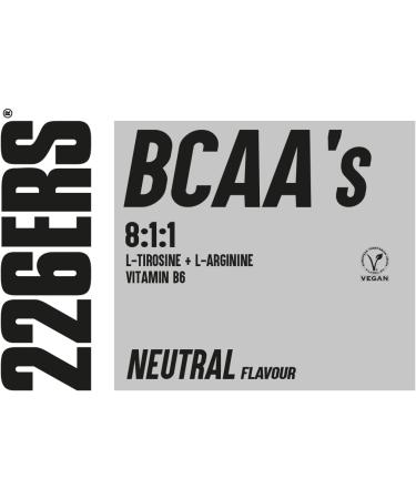226ERS BCAA's 8:1:1 Essential Amino Acids with Vitamin B6 Neutral Taste - 300g - Buy Online on GoSupps.com