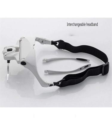 Magnifiers Led Light Glasses Head-Mounted Magnifying Glass Tool Microscope Optical Lenses Protect Vision Without Hurting Eyes Lofty Ambition - Buy Online on GoSupps.com