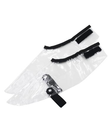 CRILSTYLEO 1 Pair Barber Shoe Covers Barber Shoes Hair Dye Shoe Cover Hairdresser Haircut Shoes Cloth Shoe Barber Safety Shoe Covers Hair Stylist Shoes Capes 34.00X15.00X15.00CM