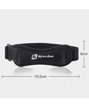 Adjustable Breathable Nylon Knee Brace for Pain Relief - Soft Strap for Cycling Basketball Soccer | International Shipping - Buy Online on GoSupps.com