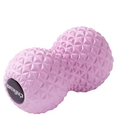Peanut Massage Ball Double Lacrosse Ball Self Message Roller Back Foot Neck Pink 9x17cm Pink 9 X 17 Cm