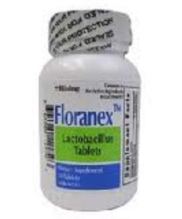 Floranex Dietary Supplement Tablets New Formula 50 ea (Pack of 7)