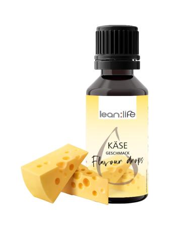 Lean:Life - Flavour Drops 30 ml - Cheese - Aroma drops for food - sugar-free and low in calories Cheese 30 ml (1 pack)
