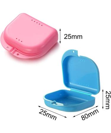 AIDSHUNN Invisalign Dentures Box - Orthodontic Tooth Storage for Braces Bleaching Tablets and Mouth Protection | Rose Chewies & Bracket Holder - Buy Online on GoSupps.com