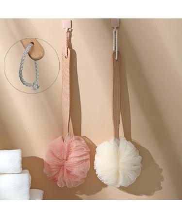 JulaJuyo Shower Back Scrubber Loofah Set with Long Handle Body Brush & Bath Sponge - Exfoliating Shower Tool for Men, Women & Elderly - Buy Online on GoSupps.com