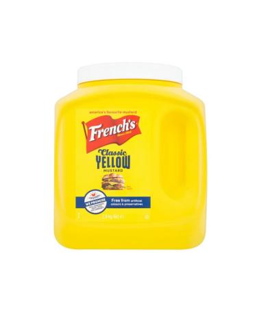 French Classic Yellow Mustard 2.9kg x 4