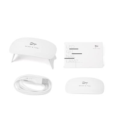 DANNI & TONI UV LED Nail Lamp 6W | Mini Nail Dryer for Gel Nail Polish - Fast Portable & Perfect for Home Use | International Shipping Available - Buy Online on GoSupps.com