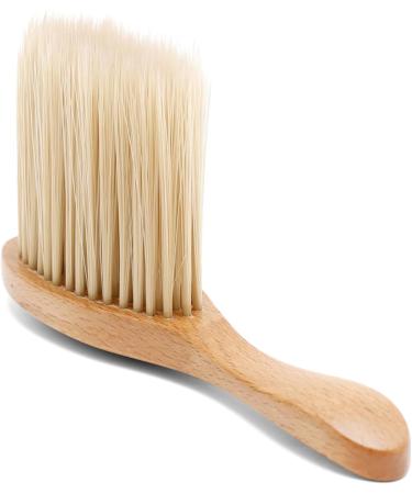 Shop Minkissy Hair Cleaning Brush - Salon Hair Cutting & Dust Removal Tool | 18x7.8cm Nylon Hairdressing Brush - Buy Online on GoSupps.com