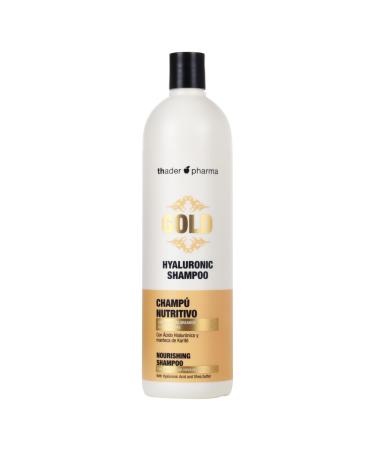 Thader Th Pharma Hyaluronic Gold Nourishing Shampoo for Colored, Dried or Damaged Hair, 1000 ml