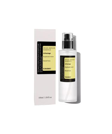 Snail Repairing Essence Replenish Water Shrink Pores Snail Mucin Skin Care (100ml/3.38 fl. oz)