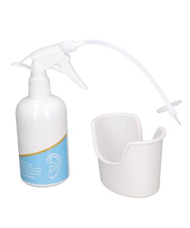 Ear Wax Removal Kit Manual Ear Cleaning Kit with Spray Bottle Basin and Bulb Syringe Universal Professional Ear Irrigation Flushing System for Adults Kids Home Use