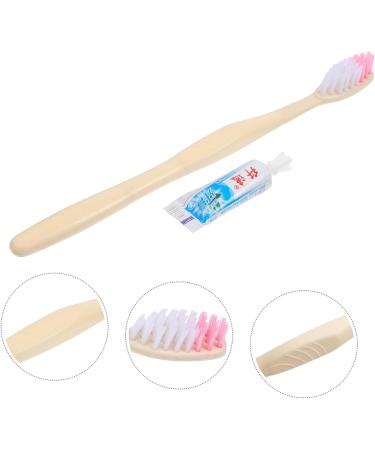 200 Disposable Toothbrushes Set - Travel-Friendly Waterproof Toothbrushes for School & Office | Multi-Color Pack - Buy Online on GoSupps.com