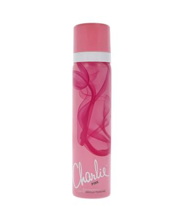 Revlon Charlie Pink Body Spray Women 2.5 oz Pink Perfumed