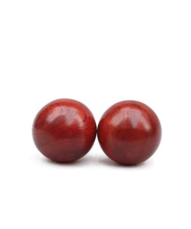 HEALLILY Wooden Baoding Balls Hand Massage Balls 5 x 5 cm Fitness Balls for Health Care 2 Pack 5*5cm - Buy Online on GoSupps.com