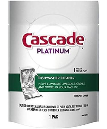 Cascade Platinum Dishwasher Cleaner - Fresh Scent Pac - Buy Online on GoSupps.com