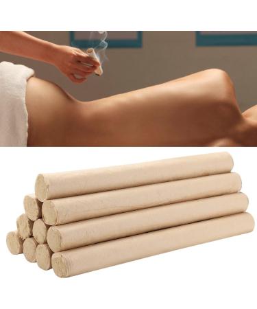 Buy 10 Pieces 18x200 mm MOXA Stick - Moxibustion Roll for Stress Relief Acupuncture Massage Device for Pain Relief & Health Care - Buy Online on GoSupps.com