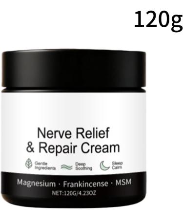 Soothing Nerve Balm - Moisturizing Repair Balm 120g | Natural and Organic Cream - for Feet Hands Legs Arms Lower Back Neck Men and Women - Buy Online on GoSupps.com