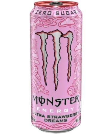  Monster Monster Strawberry Dreams Zero Sugar 500 ml - Buy Online on GoSupps.com