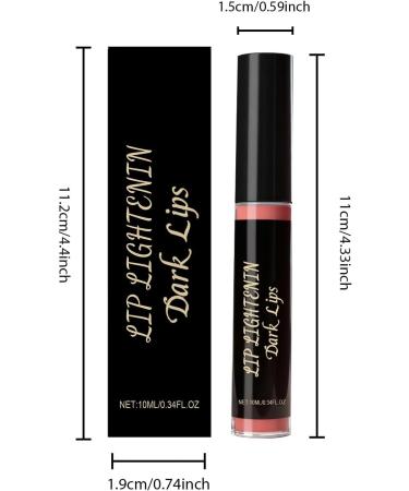 Lip Lightening Balm for Dark Lips luminous lip balm for smokers and nonsmokers premium glossy lipstick 1 - Buy Online on GoSupps.com