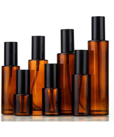 TUPSYBL 2 Pcs 100ml 3.4oz Upscale Amber Glass Spray Bottles Refillable Fine Mist Spray Bottles Cosmetic Bottles Containers for Essential Oil Aromatherapy Makeup Travel - Buy Online on GoSupps.com