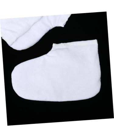 minkissy Wax Heat Gloves paraffin foot bath Liner Paraffin Wax Gloves Paraffin Bath Bags Paraffin Wax Liners wax bath Foot Cover Hand Spa Cover Paraffin Mitts mittens cosmetic white Bath - Buy Online on GoSupps.com