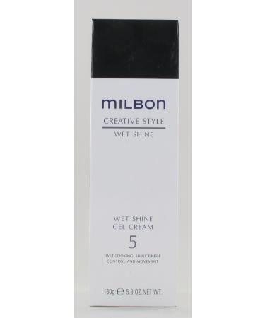 Milbon Creative Style Wet Shine Gel Cream 5.3oz
