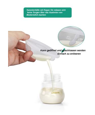 Breast Milk Collection Cups | BPA Free & Reusable | Leak Proof & Ideal for Breastfeeding | 2 Piece Set for Safe Storage - Buy Online on GoSupps.com