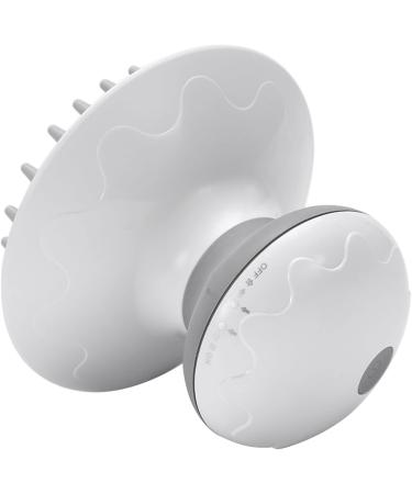 Verdant Touch Electric Head Massager - Antistatic Scalp Relaxation Brush | Premium Hair Scrubber for Ultimate Comfort - Buy Online on GoSupps.com