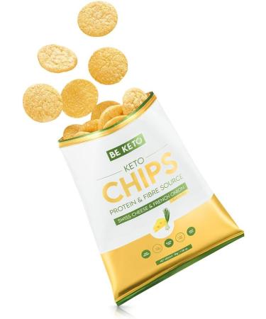 Keto Chips - Swiss Cheese & French Onion 30g - Buy Online on GoSupps.com
