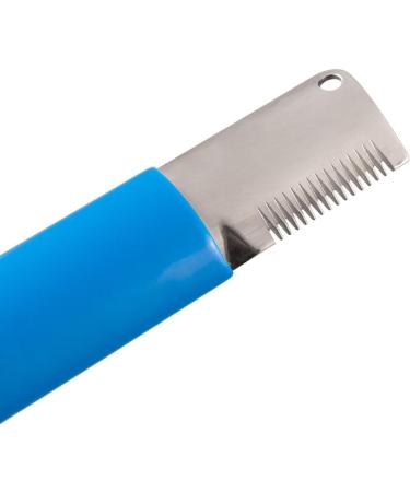 GROOM PROFESSIONAL Stripping Knife for Dogs - Heavy-Duty Hand Stripping Knife for Grooming - Professional Hair Stripping - Perfect for Stripping Hair - Easy-Grip Handle Coarse - Buy Online on GoSupps.com