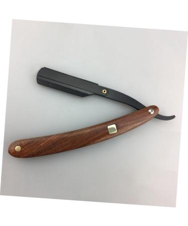 Shop Minkissy Classic Safety Razor - Premium Wooden Handle Shaving Razor for Men | Durable Metal Cutlery Holder - Buy Online on GoSupps.com