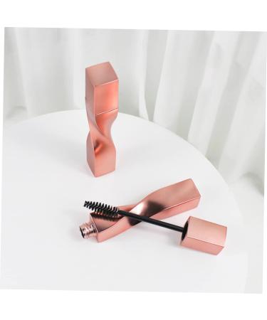 FOMIYES 4pcs Eyelash Brush Empty Tube Lash Mascara Tube Bottle Clear Eyelash Tool To Rotate Plastic Cream Rose Gold 11.5x1.8cm - Buy Online on GoSupps.com