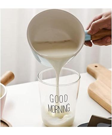 French Onion Soup Bowl with Wooden Handle 5-inch Fruit Salad Dessert Bowl Breakfast Congee Bowl Apartment Kitchen Tableware Steamed Egg Bowl - 450ML D - Buy Online on GoSupps.com