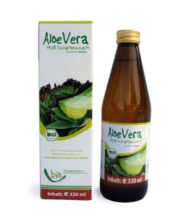 ASPER M HLE Organic Aloe Vera Juice - Glass Bottle 330ml