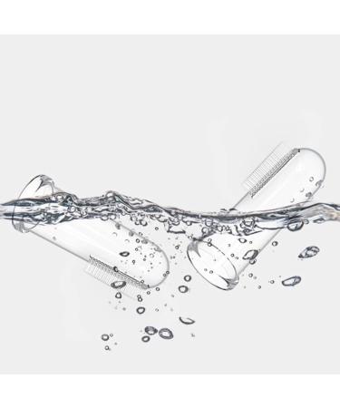 Kisangel Baby Finger Toothbrush Set - Oral Hygiene Care for Kids, Newborns, Toddlers, and Pets - Buy Online on GoSupps.com