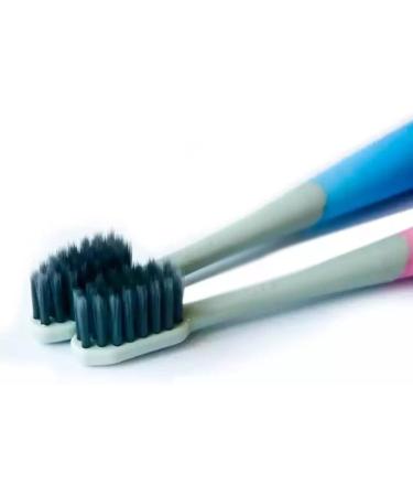 Suicra Soft Bristle Manual Toothbrushes for Adults - 2 Pack - Super Soft Cotton Random Colors - Buy Online on GoSupps.com