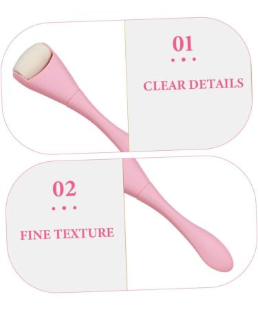 Mikinona Oil Removal Roller Volcanic Roller for Face Oil Control Facial Massager Volcano Stone Roller Volcanic Stone Massage Stick Skin Care Tool Face Care Roller Facial Oil Absorbing Stick 10.30X2.70X1.50CM Pink - Buy Online on GoSupps.com