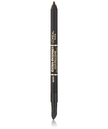 L'Or al Paris Extra-Intense Pencil Eyeliner  Brown  0.03 oz. Brown 5