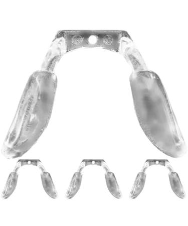 Fomiyes glass holder 4 U-shaped glasses pads Bridge plug-in-nose pad-glasses pad anti-for full frame glasses sunglasses glasses accessories 2.5x2.1cm