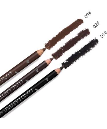 1 PC Avril Eyebrow Pencils Brown Eyebrow Pencil Professional Eyebrow Pencil Hypoallergenic Eyebrow Pencil Waterproof Eyebrow Pencil (03Brown) - Buy Online on GoSupps.com