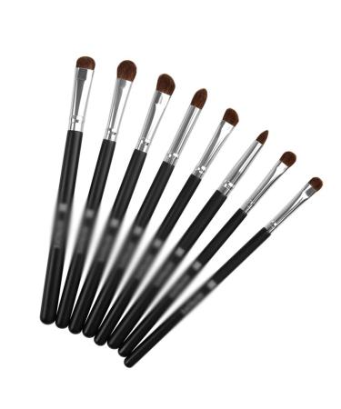 Set Of 8 Makeup Brushes Beauty Tools Eye Shadow Brush Set 8 Smoky Makeup Brushes