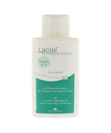 LACTEL No.11 Shower Bath Oil with Almond Oil 250 ml