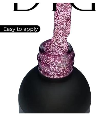 Didier Lab - Premium UV Gel Nail Polish - Brillant No. 08 - Gel Nail Varnish - Nail Art - Long-Lasting High Gloss Wear - Blue Gel Nail Polish - Gel Nails - Glitter Gel Nail Polish - Rich Pigment - Buy Online on GoSupps.com