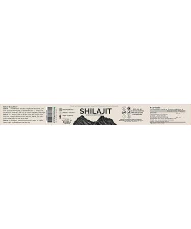 Vitalazenature Shilajit 30g - Original Himalayan Shilajit Resin + Ashwagandha - Natural Ayurvedic Herbal Supplement for Daily Wellness - Buy Online on GoSupps.com