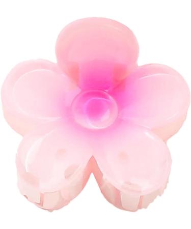 Hair Clips Flower | Hawaiian Flower Cute Hair Clip Strong Hold Hair Clips Flower Hair Accessories For Women & Girls For Thick & Thin Hair Gradient pink and purple - Buy Online on GoSupps.com