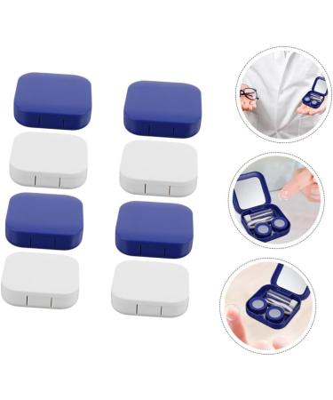 Shop Homsfou 8-Sentence Colored Contact Lenses Applicator & Eyelash Tweezers Tool Perfect Contact Lens Insertion & Storage Solution - Buy Online on GoSupps.com